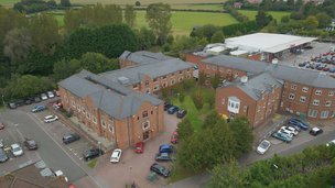 Hillside Lodge - Ariel view