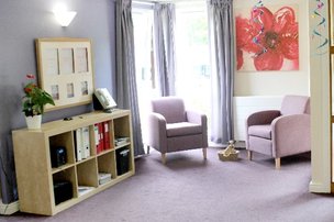 Hillside View Care Home in Glenburn, lounge