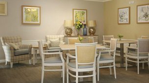 Himley Mill Care Home in Dudley, dining area
