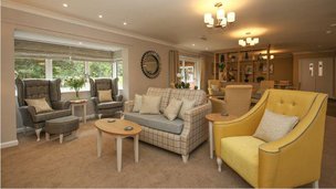 Himley Mill Care Home in Dudley, lounge
