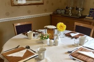 Holme Lea in Stalybridge, dining room