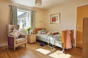 Holmwood Care Centre bedroom