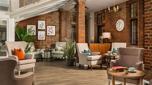 Huntercombe Hall Care Home, lounge area 