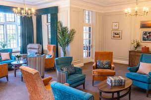 Huntercombe Hall Care Home in Henley lounge
