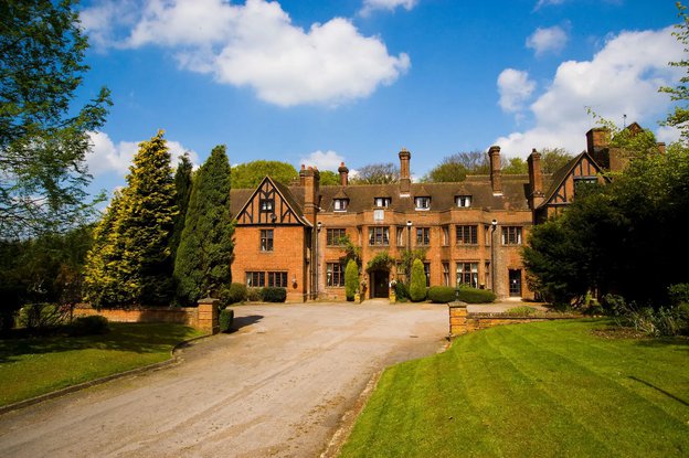 Huntercombe Hall Care Home, front exterior