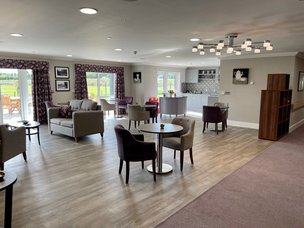 Oxford Manor Care Home, dining area 