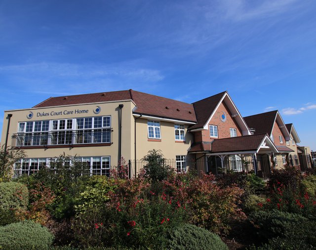 Dukes Court, Wellingborough, Front of the house 