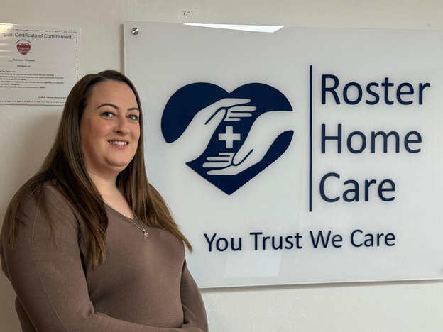 Roster Home Care Derby Live in, manager Rebecca