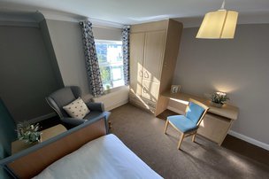 Fleetwood Hall, Lancashire, bedroom 