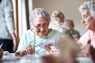 Arranmore Park Rest Home in Ormskirk card games