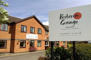Kesteven Grange in Hull, welcome sign