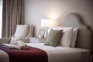 Waterhaven Place in Chichester, bedroom