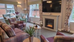 Kings Park, fireplace 