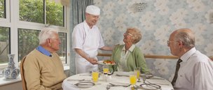 Bury Lodge Care Home in Beaconsfield, residents