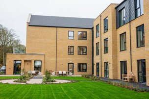 Bingley Park Care Home in Bingley, outside