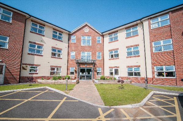 Larkhill Hall Care Home in West Derby, Liverpool Exterior
