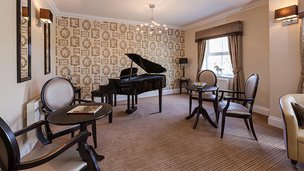 Lauren Court, piano room 