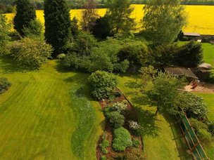 Lavenders Care Home in West Mailing, garden