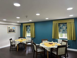 Lindridge Care Home, dining room 