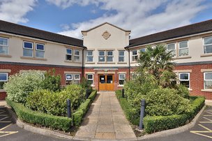 Longridge Hall and Lodge, Lancashire, front of home 