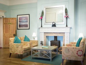 Lounge in Lawton Manor Care Home