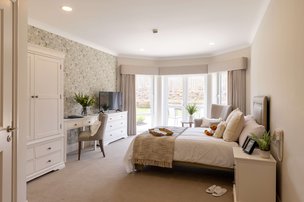 Louth Manor Care Home Bedroom