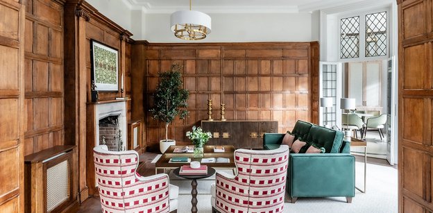 Loveday Esher, fireplace 