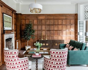 Hallmark Esher Residences, fireplace 