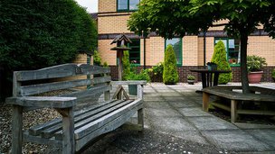 Magna Nursing Home, bench 