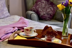 Margaret House in Royston, Breakfast