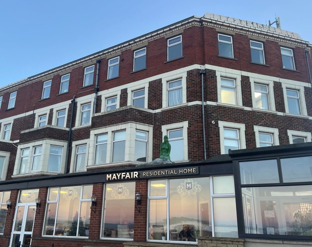 Mayfair Residential Home, Morecambe, exterior