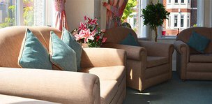 Mayfair Residential Home, Morecambe, sofa 