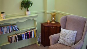 Meadow Bank House, reading corner 