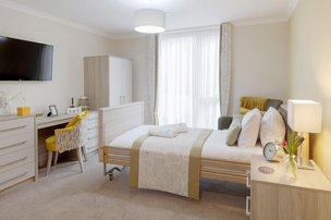 The Meadowcroft Care Home in Tooting, bedroom 