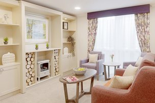 The Meadowcroft Care Home in Tooting, lounge 