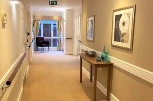 Melbury Court, hallway 