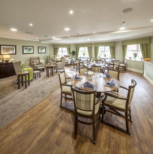 Seagrave House, Corby, Living area