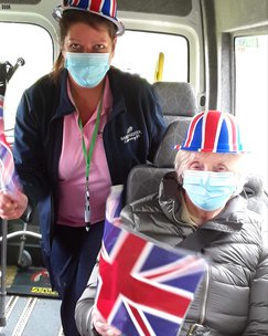 Wheatlands' Care Home Residents Celebrate the Return of Mini Bus Outings