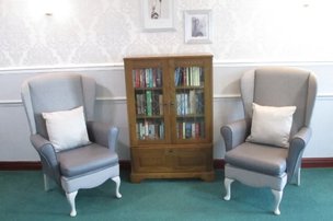 Moss View in Huyton, seating