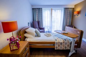 Mugdock House Care Home in Bearsden, bedroom