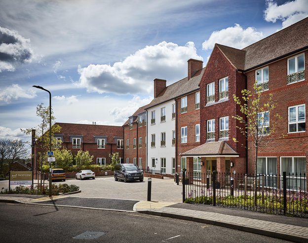 Barnet Grange Care Home, London, front