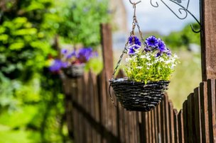 Needham Court in Jarrow, garden