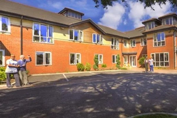 Needham Court in Jarrow, front entrance