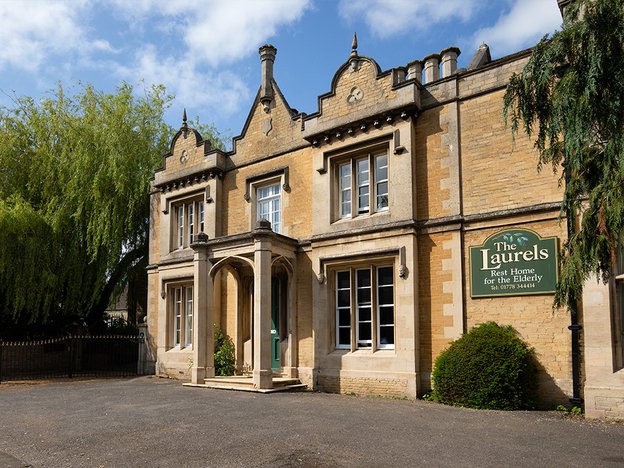 The Laurels Residential Care Home, Front exterior