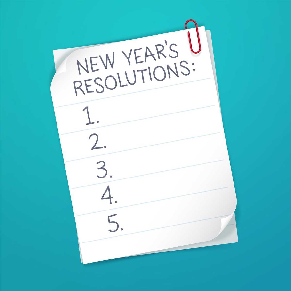 Top 5 New Years Resolutions for 2020