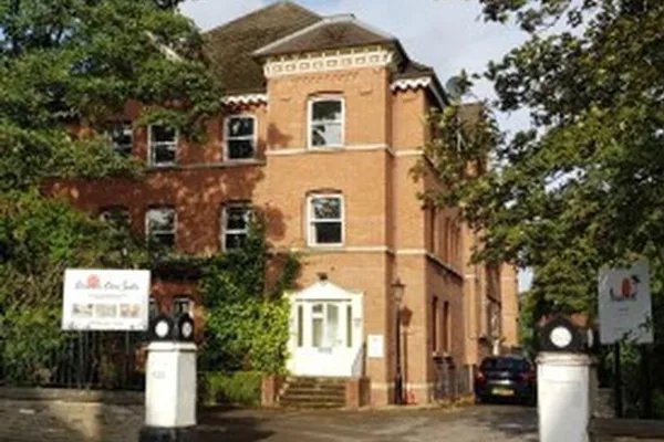 Newlands Nursing & Residential Home in Stockport, front entrance