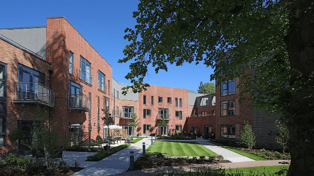 The Hawthorns in Northampton, Exterior