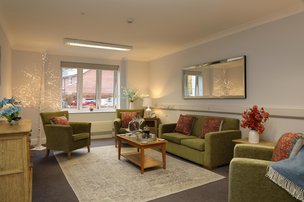 Lynwood Care Centre, Ascot, lounge area 