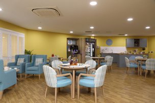 Lynwood Care Centre, Ascot, dining room 