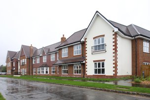 Parris Lawn Nursing Home in Ringmer front exterior of home
